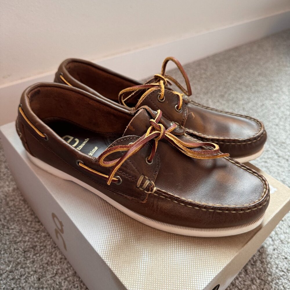 Allen Edmunds Boat Shoes Sz 9.5 Mens